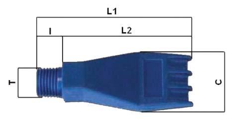 nozzle L L2 I C UGSP Weight(g G/4 67,5 56,5 24 22,0 296