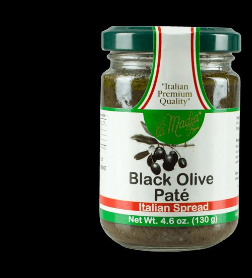 Crema di olive nere Descrizione: Gustosa crema alle olive nere, preparata secondo tradizione e con ingredienti di prima qualità.