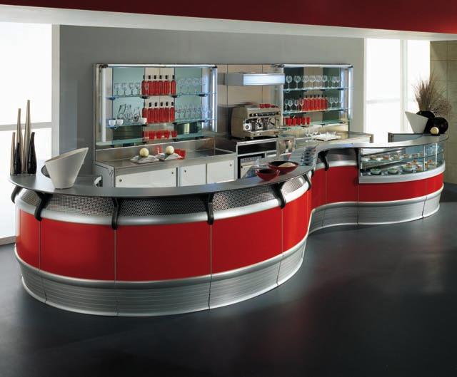 DEKOSTYLE BD 50/216 Bancone realizzato da Frigomeccanica informazioni tecniche Dimensioni 2440 x 1220 mm.