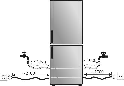 Avviamento u Eventualmente allineare le porte sopra le due asole nel blocco di supporto in basso Fig. 12 (43) enel blocco di supporto al centro Fig. 11 (31) con il corpo esterno dell'apparecchio.