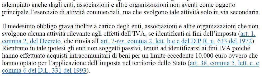 Soggettività passiva 46 Circolare n. 36/E del 21.06.