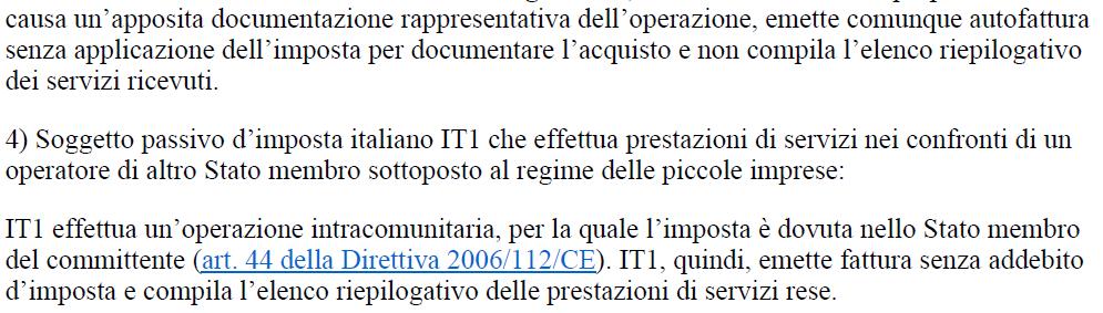 Soggettività passiva 48 Circolare n. 36/E del 21.06.2010, parte prima, n.