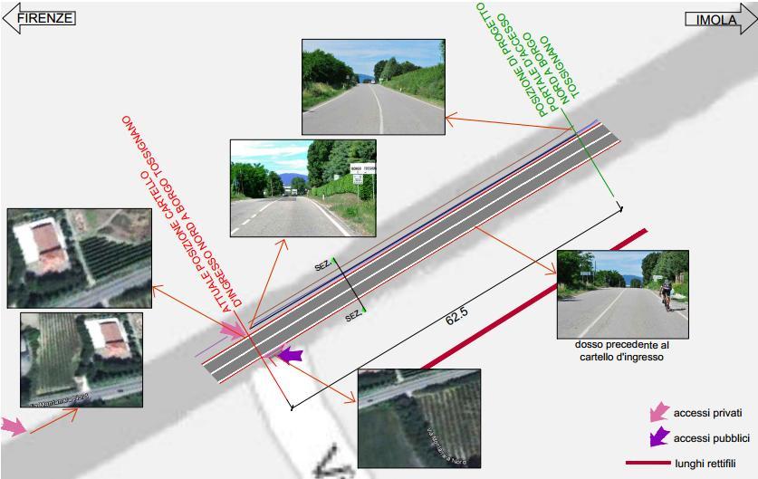 Capitolo 4: Verifica dell idoneità degli interventi proposti per la SP610 Selice-Montanara Figura 4.