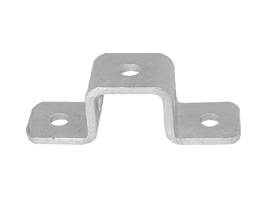 Art. 8642X Scavalcatore di profilo in acciaio Inox STRUT rail clamp stainless steel Con angoli arrotondati In acciaio Inox AISI 16 Per H h 8642X21 8642X41 STRUT 41x21