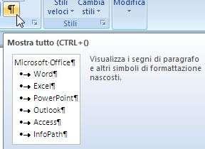 IL PARAGRAFO Un testo puo' essere composto da uno o piu' paragrafi. La riga che hai appena scritto e' un paragrafo.