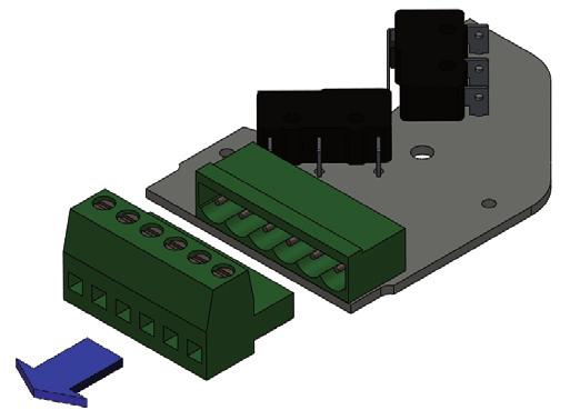 8 ETPL-2 Serrande tagliafuoco Manuale di istruzioni FUNZIONAMENTO, DATI E COLLEGAMENTI ELETTRICI DEI COMANDI MANUALI MICROINTERRUTTORI DI INIZIO E FINE CORSA I dispositivi di segnalazione di fine