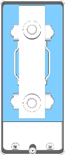 portata del lato DESTRO RV3 - Trimmer di regolazione portata del lato SINISTRO