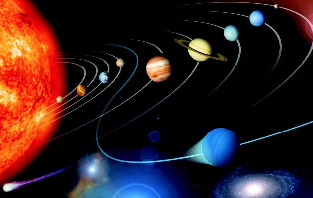 Il Sistema Solare si è formato da granelli che con un atrazione si sono compat, così da creare una sfera di sabbia che man mano, grazie sempre all atrazione, il suo volume contnuerà ad aumentare.