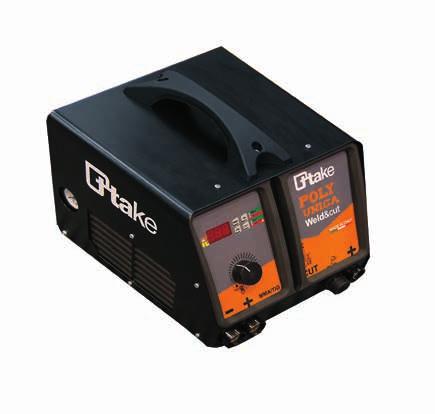 Saldatrici Welding machines POLY UNICA Saldatrice monofase portatile per il taglio al plasma con innesco, ideale per il taglio veloce, senza deformazione, di materiali conduttori elettrici (metalli e