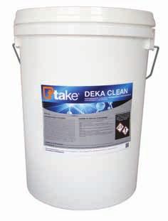 DEKA CLEAN sgrassante e disossidante liquido degreaser and deoxidizing fluid Sgrassante e disossidante liquido inorganico, concentrato.