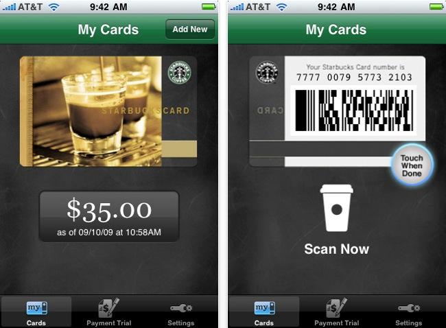 Il mobile: Starbucks L app permette di selezionare il