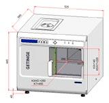 DATI TECNICI STERILIZZATORI GETINGE SERIE K mm Programmi standard Tipo di processo Programmi Tempo di esecuzione Ciclo B Imbustati a 134 C ~25 min Ciclo B Imbustati a 121 C ~39 min Ciclo B 134 C