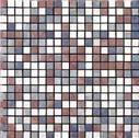 Mosaico Mix Mini Brick Blu (bianco,