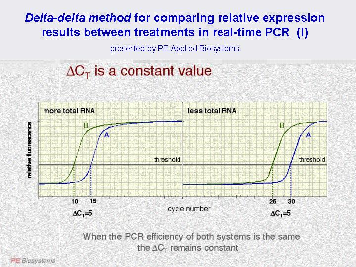 real time Polymerase Chain Reaction: relative quantification target gene reference