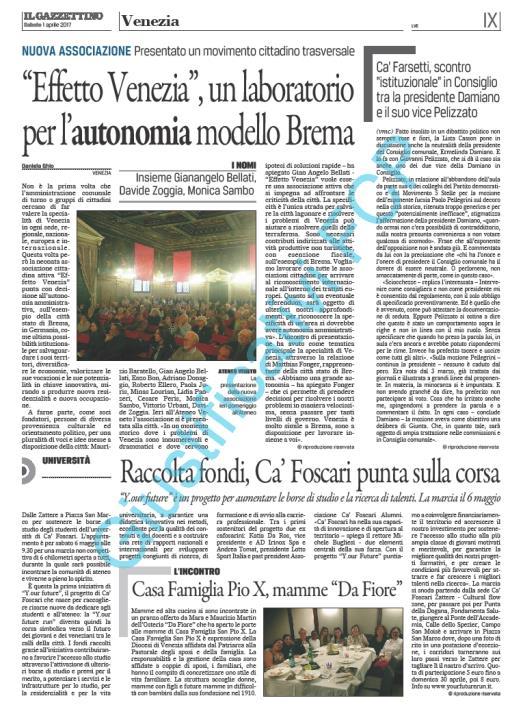 La rassegna stampa quotidiani La corsa ha