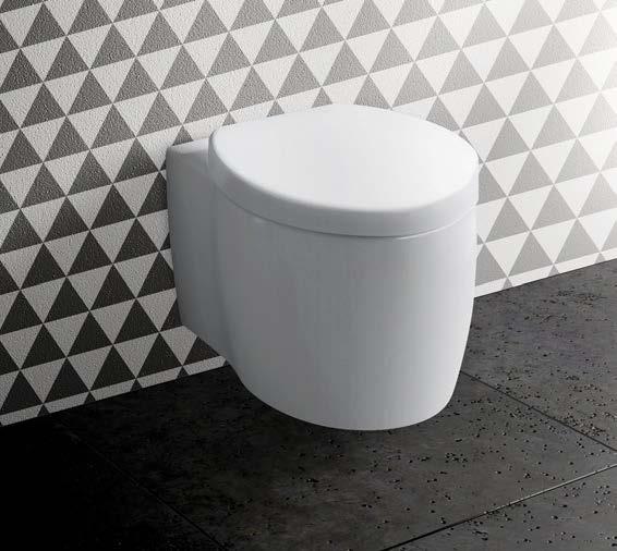 WC SOSPESO. WALL HUNG WC LAVABO. WASHBASIN WC Twist in ceramica sospeso. Twist ceramic wall hung WC.