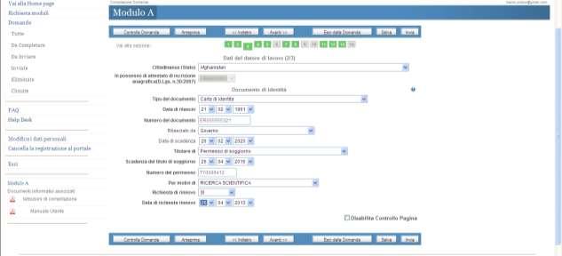 Recapiti del datre di lavr per eventuali cmunicazini: indicare i dati riguardanti l indirizz