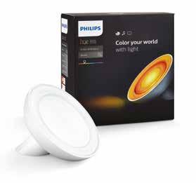 starter kit Philips Hue White and Color Ambiance e scegli tra oltre 16 milioni di tonalità di luce LED bianca e a