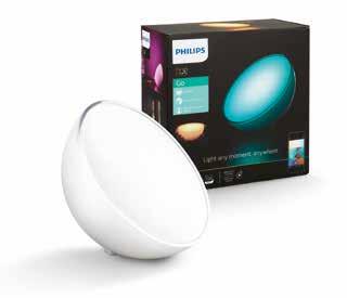 Lampada portatile Hue Go LightStrip Plus Hue Go Lightstrip Plus - Base Lightstrip Plus - Estensione 1 m Hue Go è una lampada portatile che consente di colorare le tue pareti con luce bianca