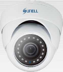 SUNELL VIDEO SURVEILLANCE PRODUCTS Serie IP ECO H.264 Dome 2 Mega Pixel - ottica fissa SN-IPR54/04FVD/B(II) RETE 1/2.