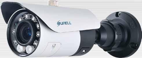 SUNELL VIDEO SURVEILLANCE PRODUCTS Serie 4MPixel con analisi video H.264 Bullet 4.0 Mega Pixel varifocal + analisi video H.