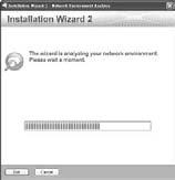 4 Assegnazione dell indirizzo IP 1. Eseguire l Installazione guidata 2 nella directory Software Utility del CD software. 2. Il programma eseguirà l analisi dell ambiente di rete.