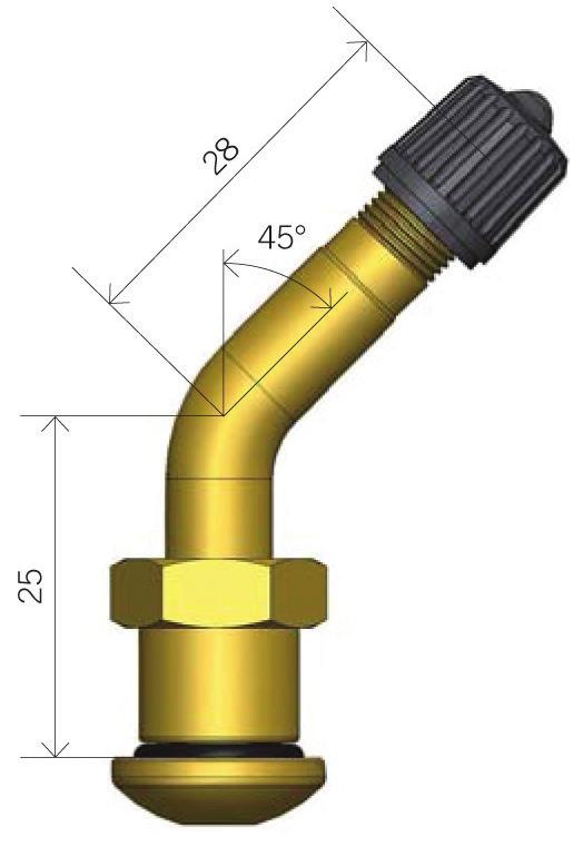 03WON1390 valvola tubeless autocarro V3-22-1 Cod Wonder ETRTO L mm L1 mm Turing 90 1390 V3-20-1 25 28 FORO 9,7 45 03WON1431 valvola tubeless autocarro TURING 11 Cod ETRTO COD L mm