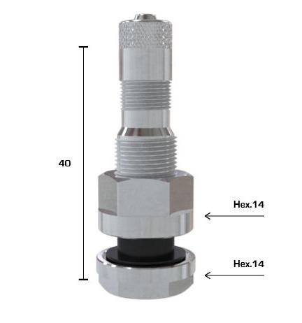 nich Turing 1 SPEC 03WON1414 valvola tubeless autocarro