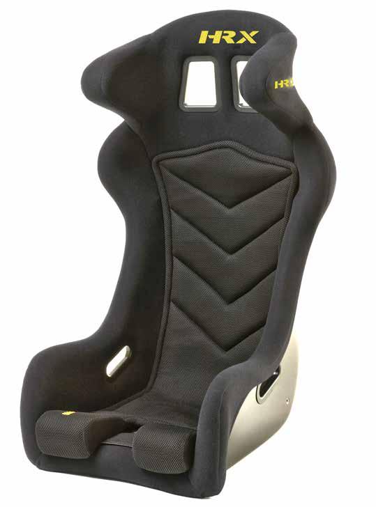 ANCHE IN TAGLIA XL HR-V0 RACER The optimal race-track seat: -vtr shell -integrated head protections