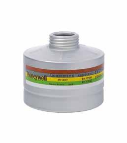 Protezione respiratoria Filtri Raccordo RD40 Una gamma completa di filtri in plastica e alluminio adatta a diverse campi di impiego FILTRI IN ALLUMINIO FILTRI RD40 Tutti i filtri in alluminio della