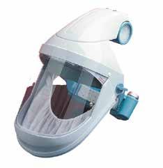 Protezione respiratoria Dispositivi elettroventilati Honeywell Industrial Safety offre una gamma di dispositivi elettroventilati di facile utilizzo conforme alle norme EN12941 e EN12942 e