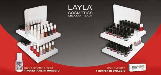 Layla one step smalto L Oreal cipria/