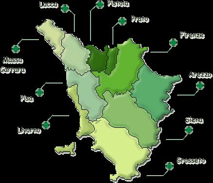 Il Territorio La Provincia di Grosseto occupa interamente l'estremità meridionale della