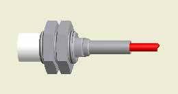 ..25 mm Indifferente KXS-M12/25 Art. - n. 498 002 Temperatura ambiente permessa -70...+250 C Grado di protezione IEC 60529* IP 67 Norme EN 60947-5-2 Cavo di collegamento all amplificatore KXA-.