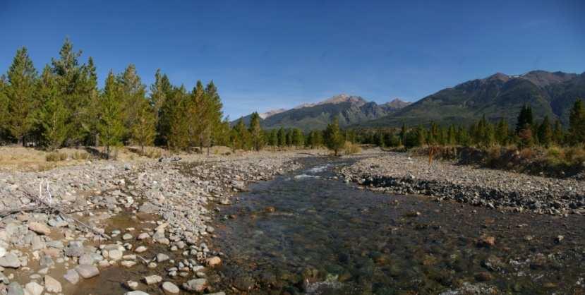 Figura 2.12: Immagine del Rio Cohihues. 2.1.2.10 Rio Mayo Questo corso d acqua si trova nella parte meridionale della provincia del Chubut, verso il confine con il Cile.