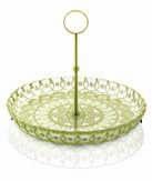 5 Piatto Platter Ø cm. 21 Decoro verde acido - Acid green decoration 8046.3 Piatto Platter Ø cm.