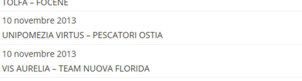 impantanato nei bassifondi di classifica. Se il Fiumicino, che segue a due punti, dovrebbe avere vita facile in casa del fanalico di cosa R. Morandi, Il S.