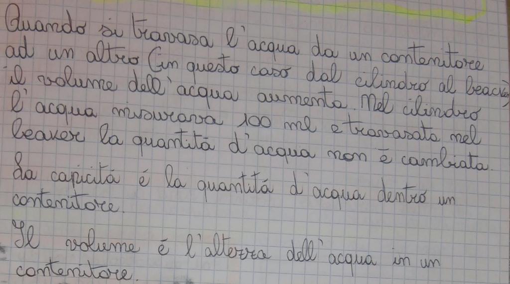 E possibile che i ragazzi inizialmente non abbiano del tutto chiari i concetti di