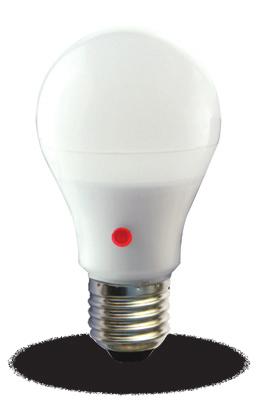 PUS DECO ED SENSOR ampada a ED con sensore crepuscolare incorporato. Accensione e spegnimento automatici, rimane accesa dal tramonto all alba ad un bassissimo costo energetico.