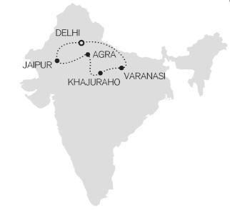 India del Nord Il Triangolo d'oro e Varanasi "Tra Giganteschi strumenti astronomici, il Mausoleo dell' eterno omaggio all' amore e le emozioni di Varanasi" VIAGGI GUIDATI NEL MONDO Particolare