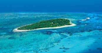 greenisland NORTH QUEENSLAND Atollo corallino facilmente raggiungibile da Cairns con trasferimenti in barca di un ora circa, direttamente sulla Grande Barriera Corallina.