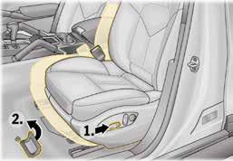 Disattivazione dei sistemi di sicurezza passivi Scollegamento della batteria a 12 Volt Assicurarsi che alla vettura non sia collegato alcun cavo di avviamento esterno. 1. Portare se possibile il sedile del guidatore nella posizione più arretrata (-1-).
