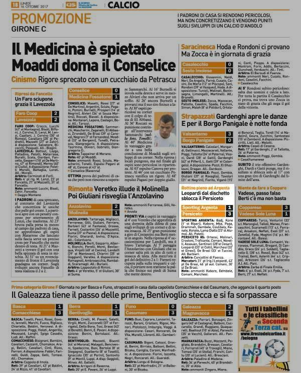 Pagina 54 Sport Bottino pieno ad Argenta Leopardi dal dischetto sblocca il Persiceto Sporting Argenta 1 Persiceto 3 SPORTING ARGENTA: Badj, Kone (1' st Ripari), Kabore, Mba, Papa, Drammeh, Dembele,