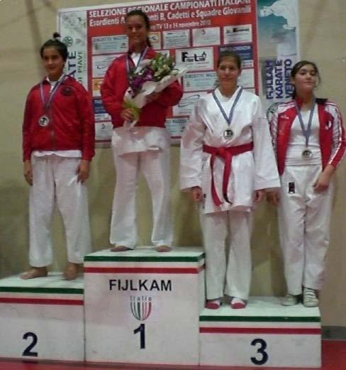 CATEGORIA ESORDIENTI A KUMITE 60