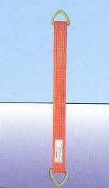 Ancoraggi a cravatta Resistenza struttura di ancoraggio = 1000 kg; Angoli dei lati della fune di