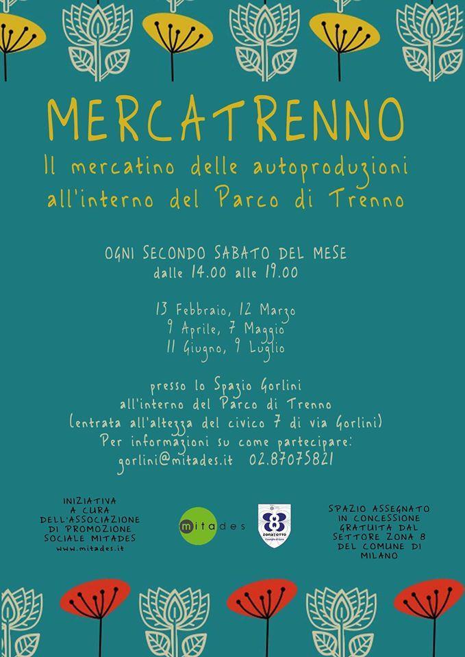 MITADES vi invita Al secondo appuntamento del MERCATRENNO Quando? Sabato 12 marzo dalle ore 14.00 alle 19.00 Dove?