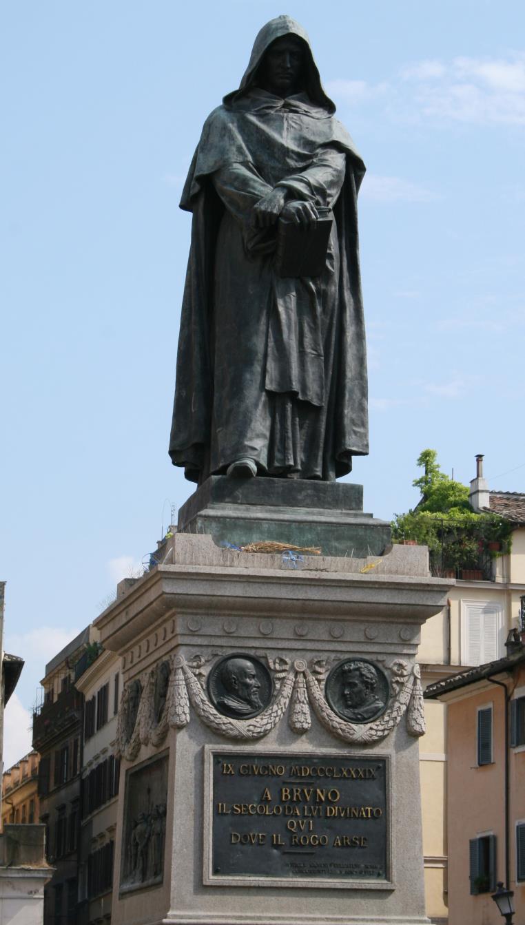 Giordano Bruno 1548-1600 De l infinito universi et mondi.