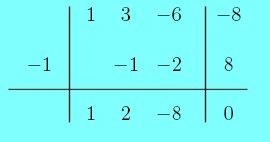 dimostrazione: Dividiamo f(x) per (x α). Si ha f(x) = (x α)q(x) + r(x) con gr(r(x)) < gr(x α) = 1. Dunque f(x) = (x α)q(x) + r con r K costante.