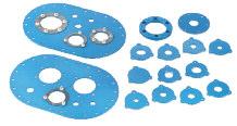 Catchtank esterno da 1,5 litri per -8 fuel outlet, 2 x -6 fuel inlets, -6 fuel return and -6 fuel bleed Piastra 6 x 10 con pattern 762-6, L/G pattern, pattern 3 bulloni per Catchtank per pompa