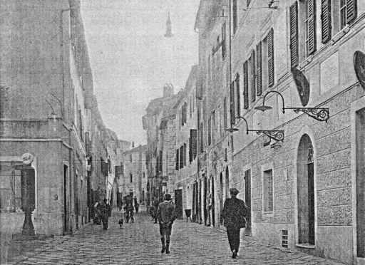 [1920 1930] Bella foto del Cosro partendo dalla piazza.